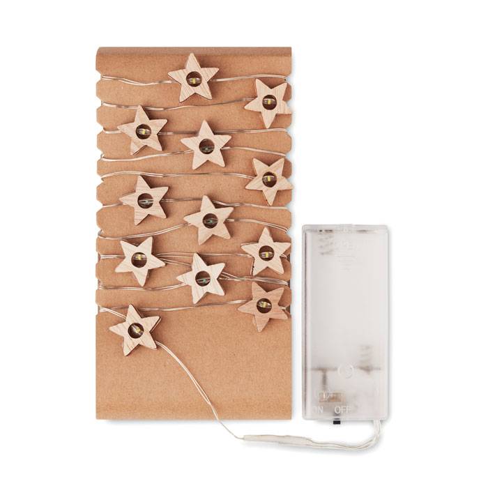 Vianočná ozdoba reťaz MILKY WAY, 20 LED hviezdičiek