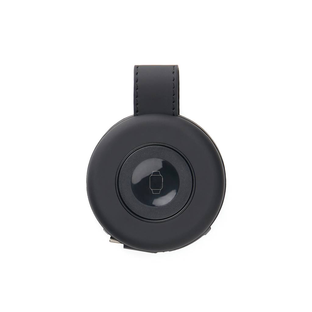 VINGA Baltimore RCS 2v1 bezdrôtová 15W cestovná nabíjačka, čierna