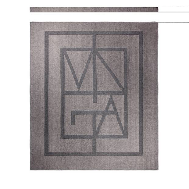 VINGA Monogram GRS deka, sivá VINGA Monogram GRS deka, sivá