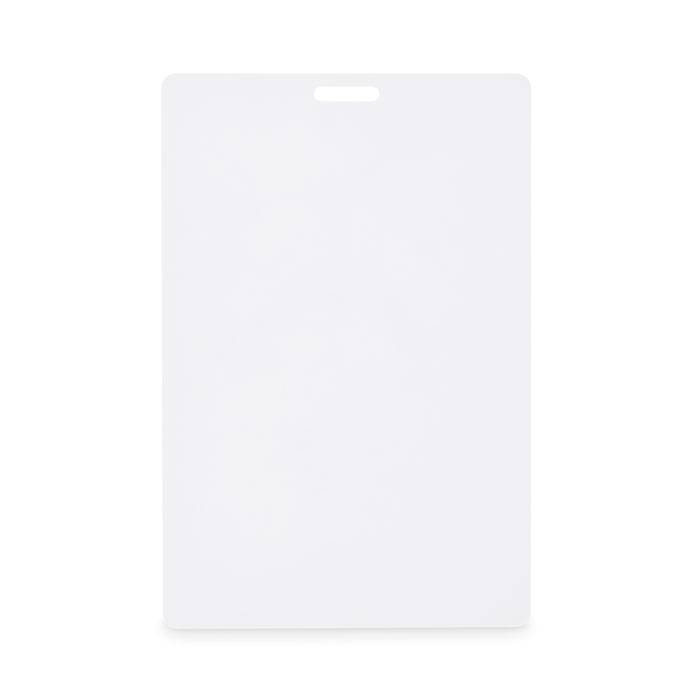 Visačka na šnúrku 80x120 mm, biela