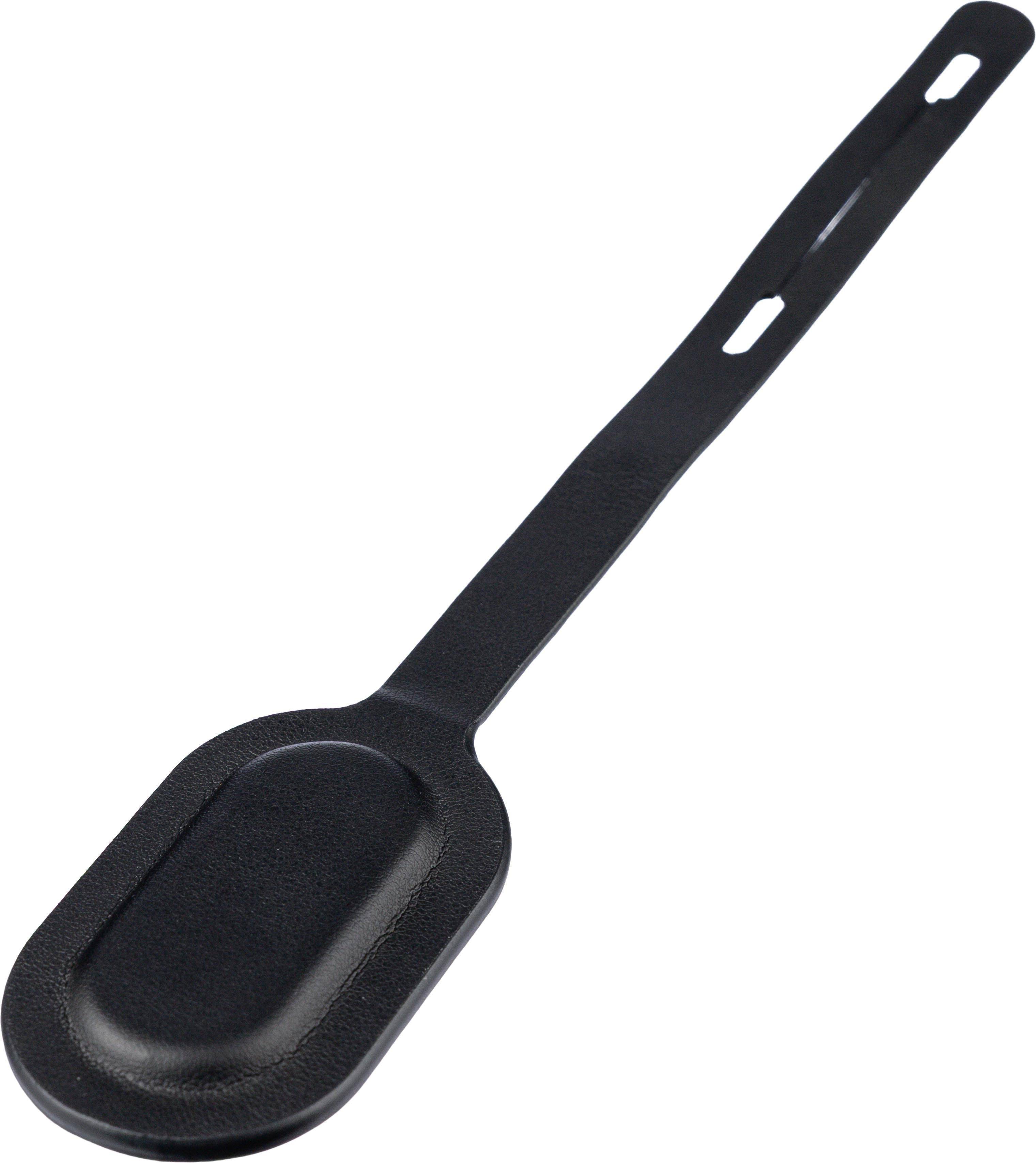 Visačka z recyklovaného PU Kaia, čierna