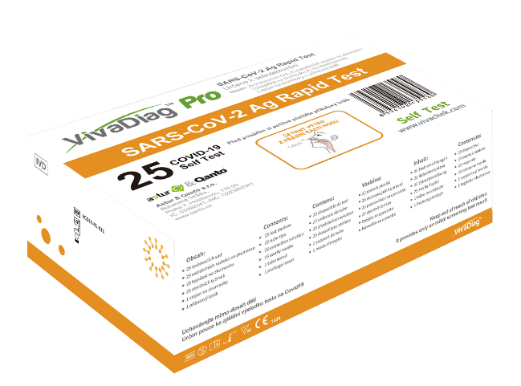 VIVADIAG PRO SARS-COV-2 AG RAPID TEST – 25 KS (VIVACHEK BIOTECH)