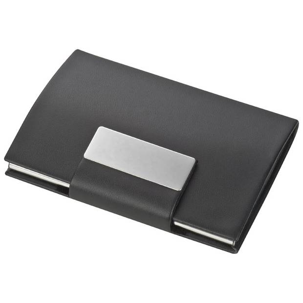 Vizitkár z umelej kože, čierna Vizitkár z umelej kože, čierna