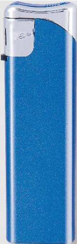 VLADO plast. piezoelektrický zapalovač, modrý metalický