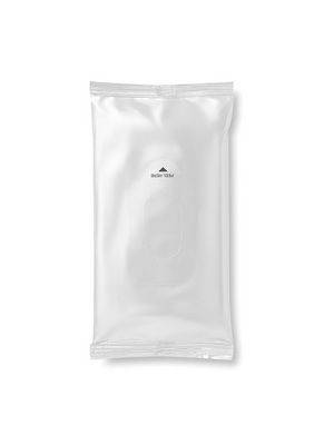 Vlhčené obrúsky, biela