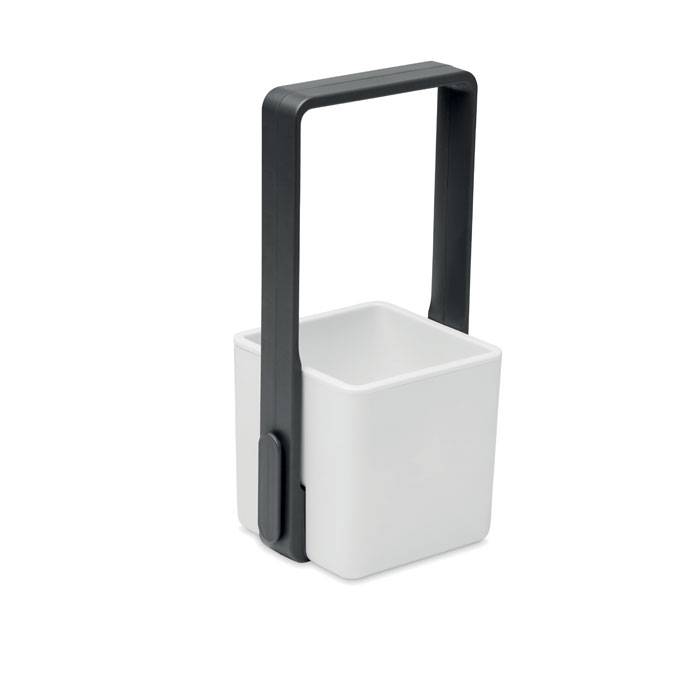 Vnútorná záhradka s LED svetlom, biela