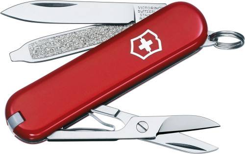 Vreckový nôž Victorinox Classic SD, červená