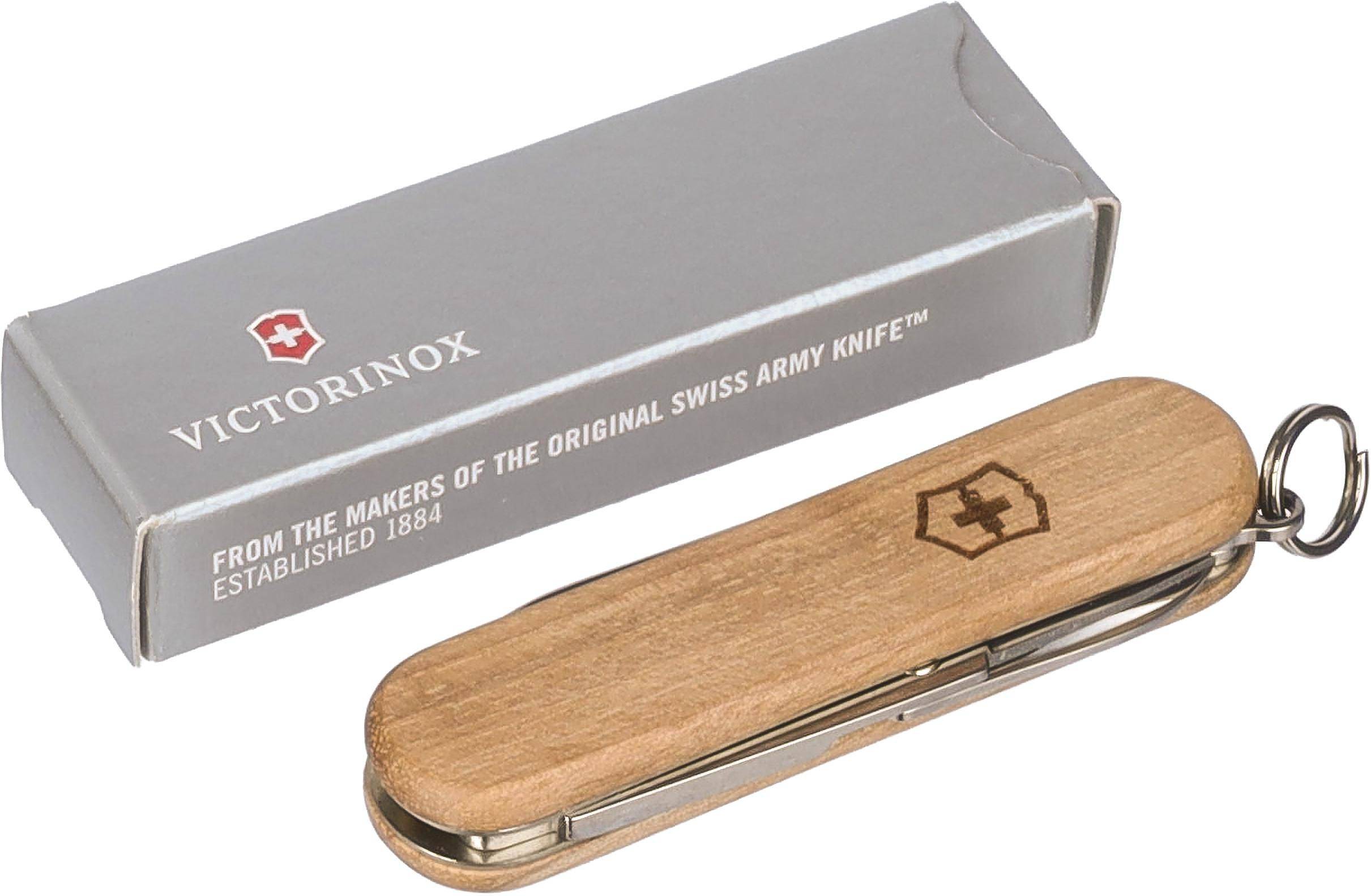 Vreckový nôž Victorinox Classic SD Wood, hnedá
