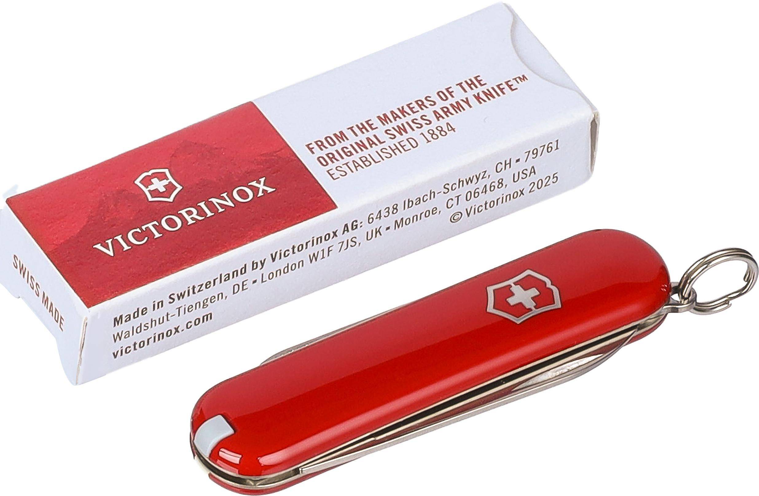 Vreckový nôž Victorinox Escort Red, červená