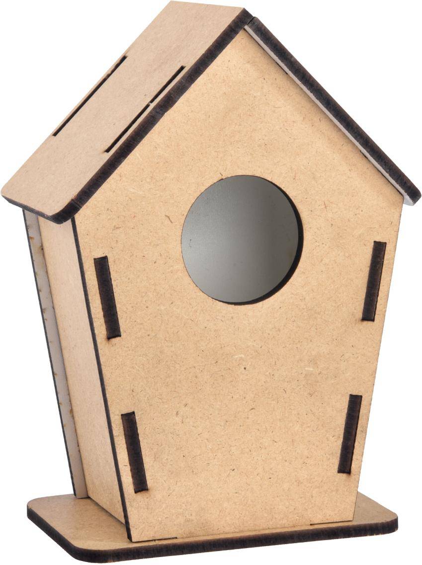 Vtáčia búdka "Eco Home", drevo, hnedá