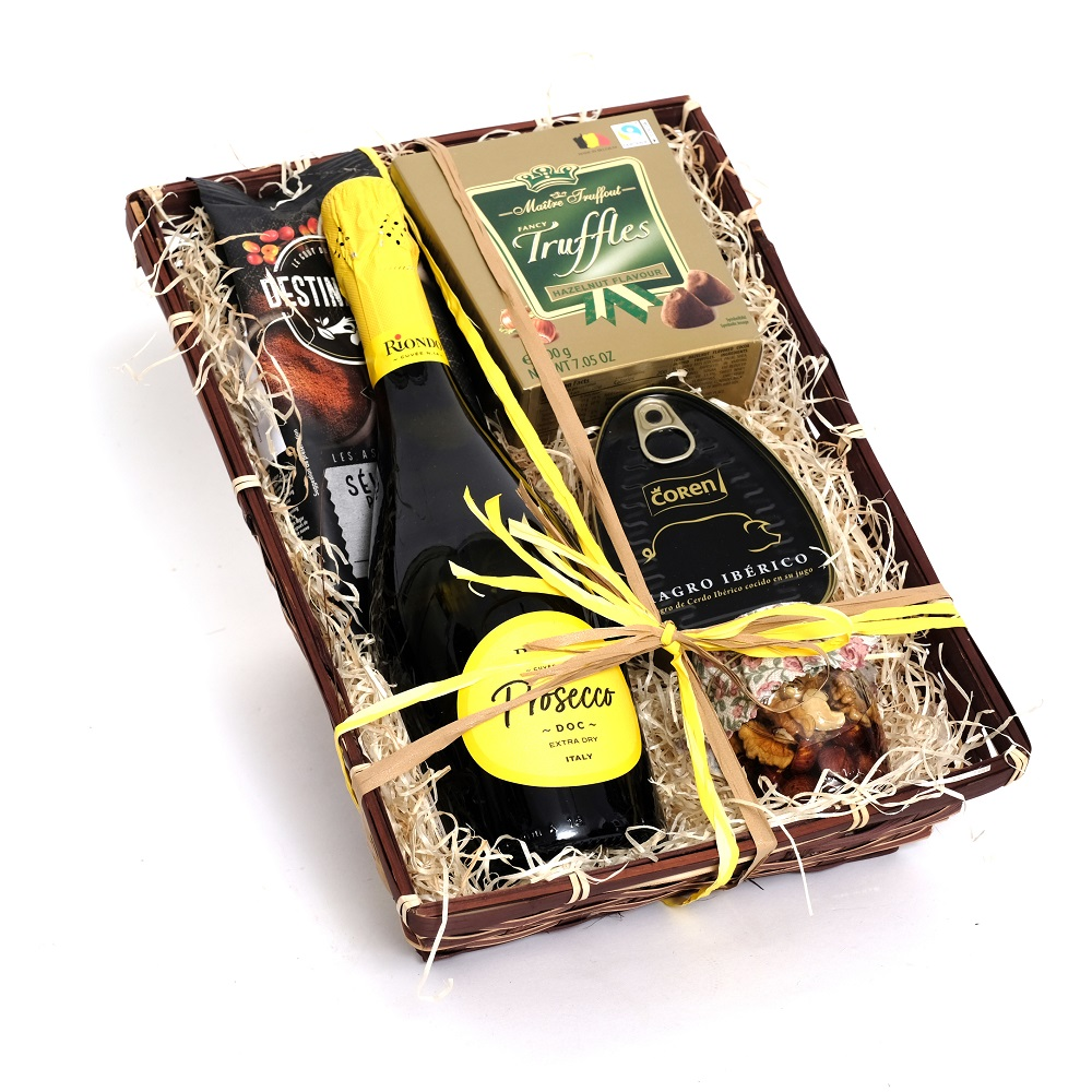 Vzorový darčekový kôš EVKA