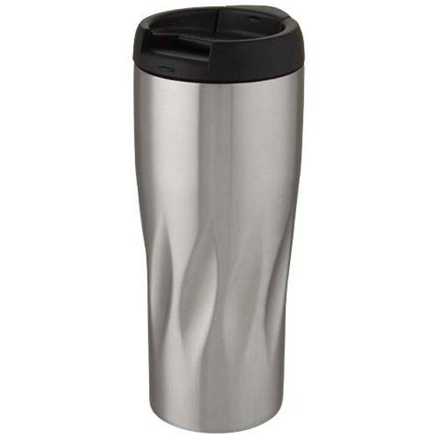 Waves Termohrnček 450 ml, sivá strieborná Waves Termohrnček 450 ml, sivá strieborná