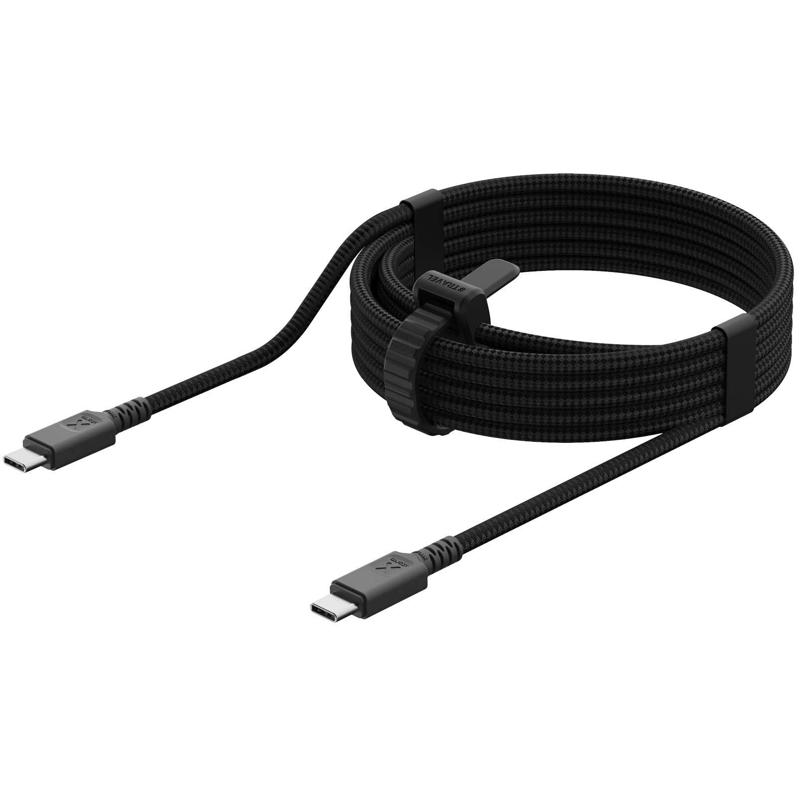 Xtorm CX3071 kábel novej generácie 100 W USB-C PD, čierna 