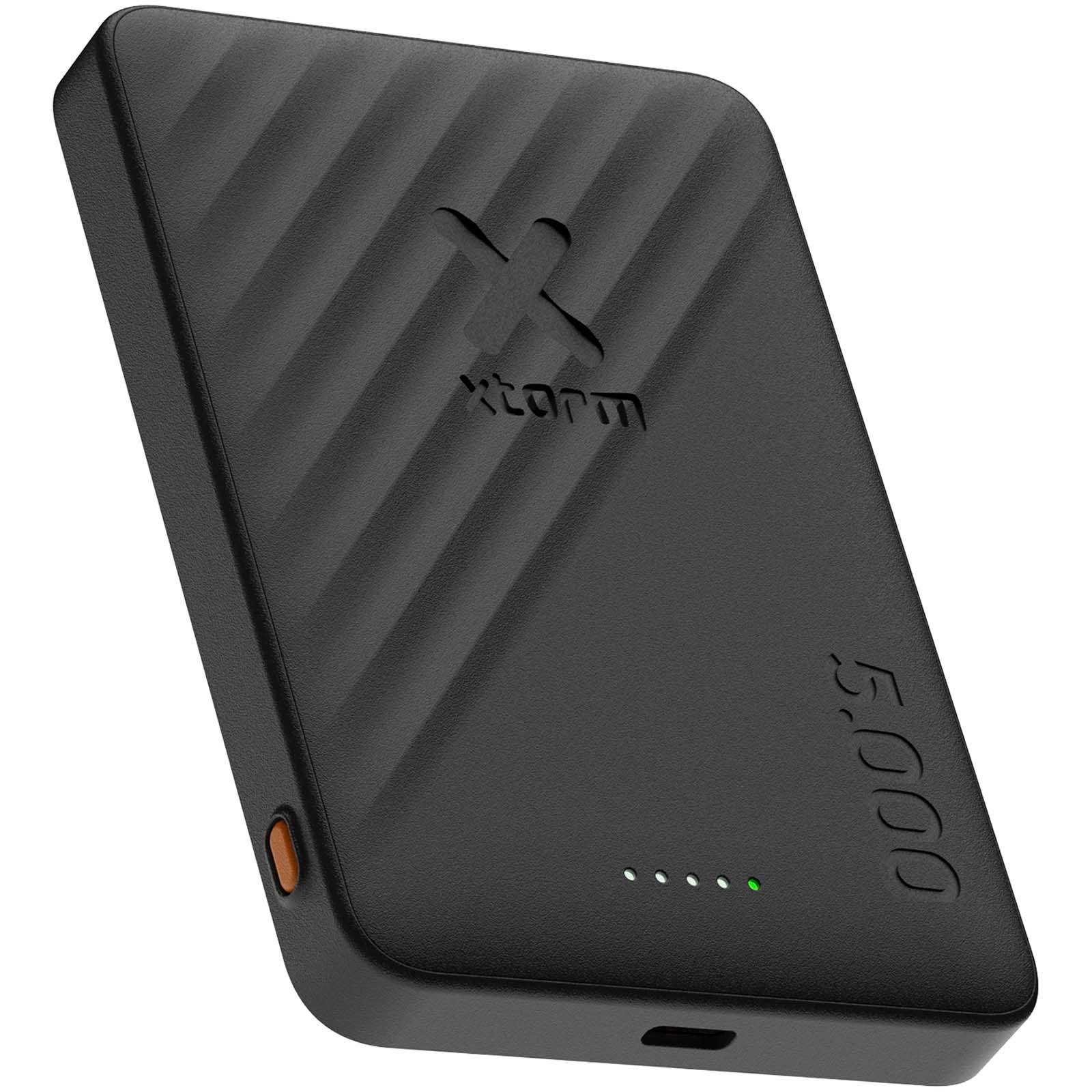 Xtorm Go2 15W bezdrôtová powerbanka s kapacitou 5 000 mAh, čierna 