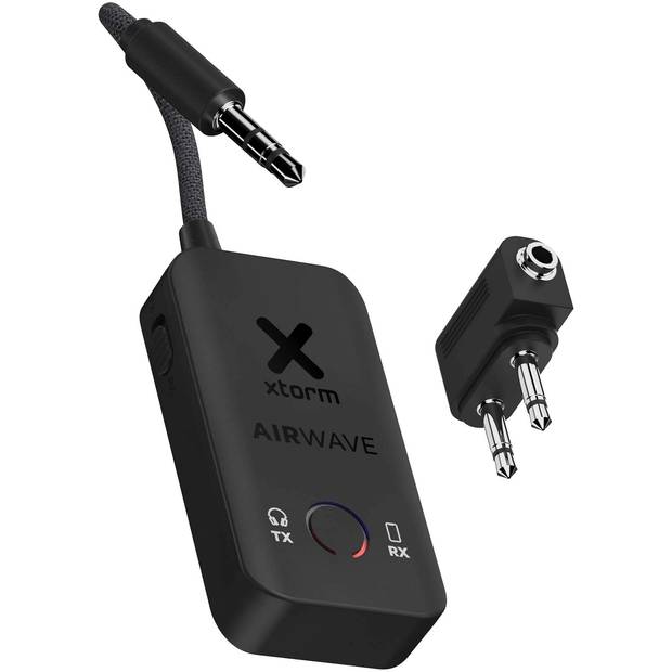 Xtorm XAWBT01 AirWave bezdrôtový audio adaptér, čierna Xtorm XAWBT01 AirWave bezdrôtový audio adaptér, čierna