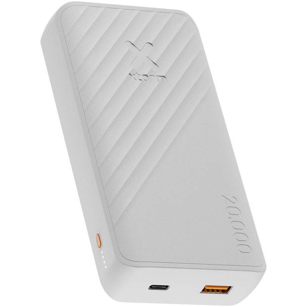 Xtorm XG220 Go2 15W 20 000mAh powerbanka s rýchlym nabíjaním, biela Xtorm XG220 Go2 15W 20 000mAh powerbanka s rýchlym nabíjaním, biela