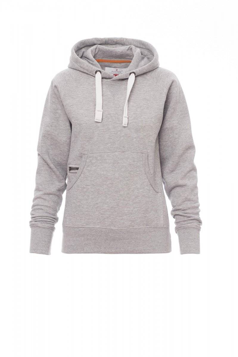 XXX  Mikina PAYPER ATLANTA+LADY, melange sivá, XL