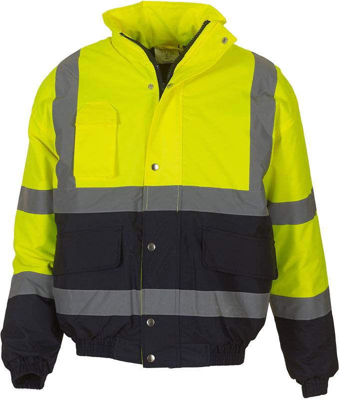 žltá Hi Vis - modrá Navy