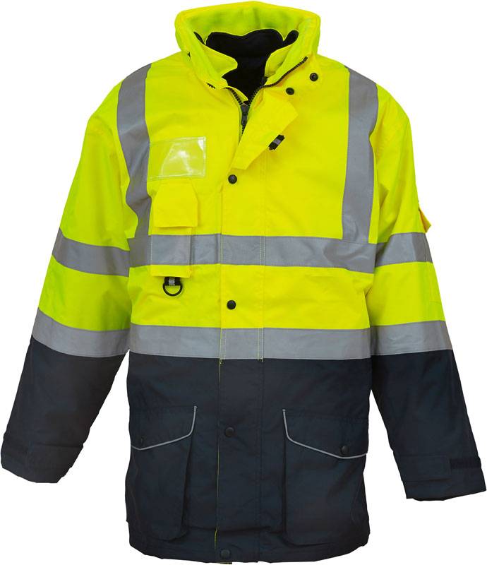 žltá Hi Vis - modrá Navy