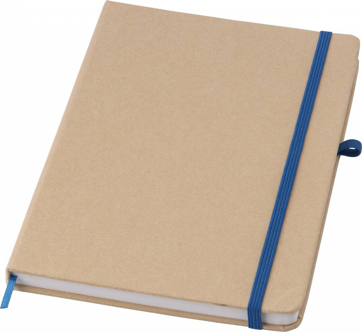 Zápisník, 80 linkovaný stran, s modrou gumičkou