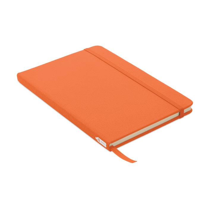 Zápisník A5, RPET obálka, oranžová