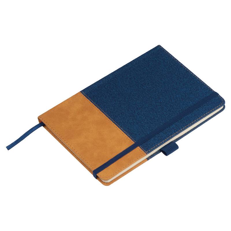 Zápisník A5 s PU krytem, ??modrá tmavá