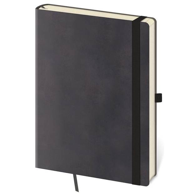 Zápisník Flexies L linajkový Grey, sivá Zápisník Flexies L linajkový Grey, sivá