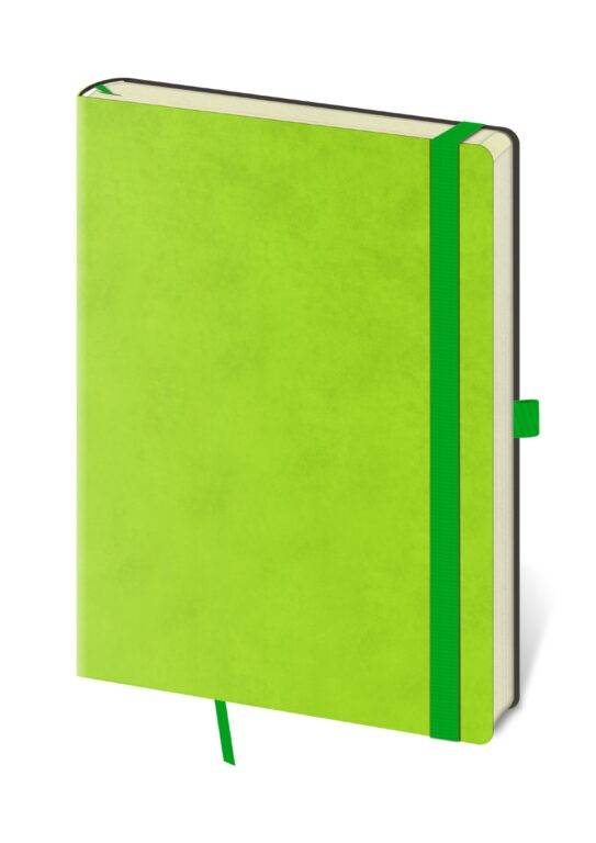 Zápisník Flexies Light Green - bodkovaný L