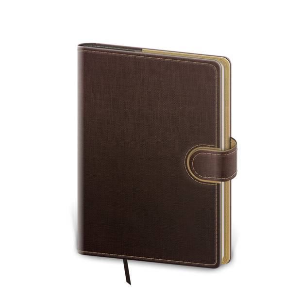 Zápisník Flip hnedo/capuccinová 15 - linajkový L Zápisník Flip hnedo/capuccinová 15 - linajkový L