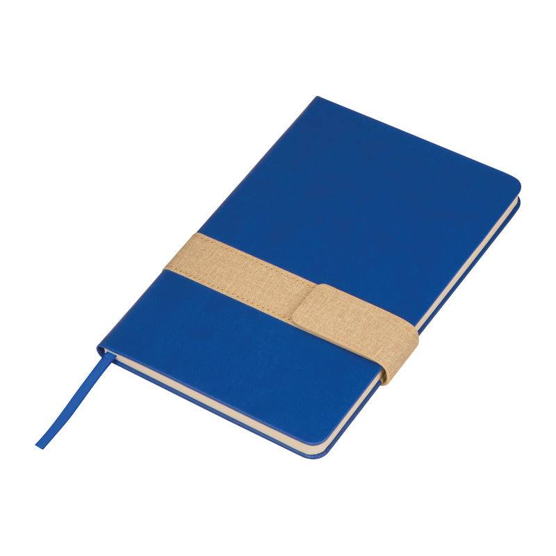 Zápisník s magnetickým uzáverom, modrá Dark