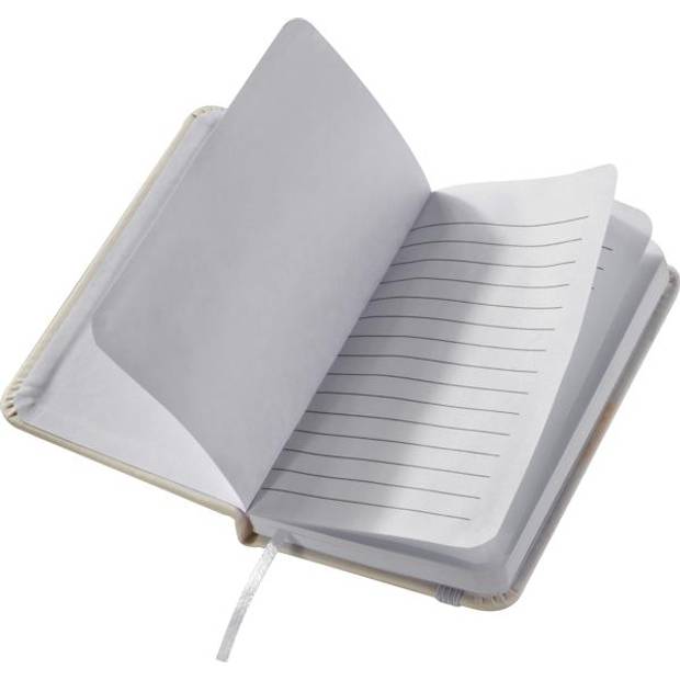 Zápisník se záložkou, bílá Zápisník se záložkou, bílá