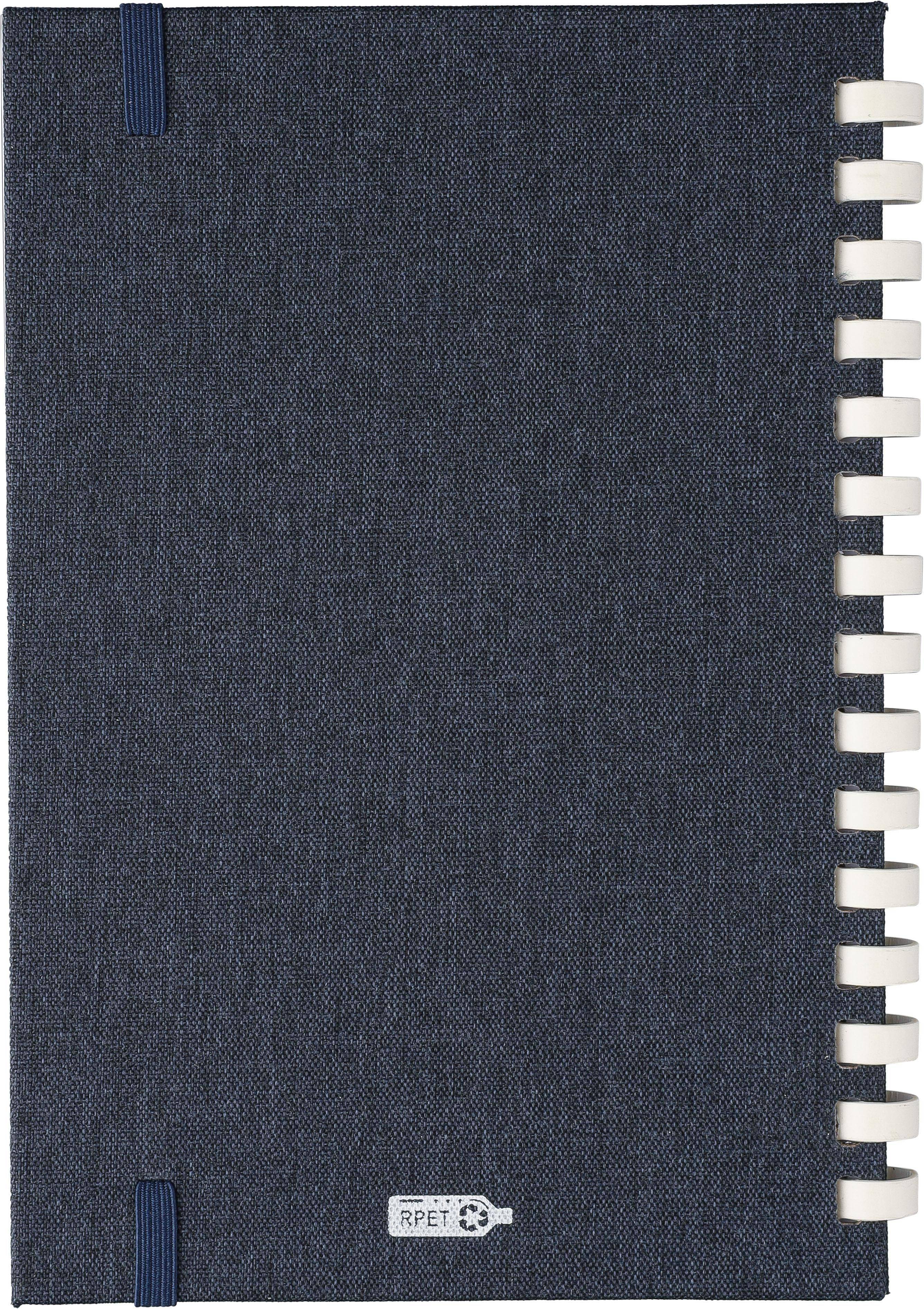 Zápisník z recyklovanej plsti (A5) Ilias, čierna