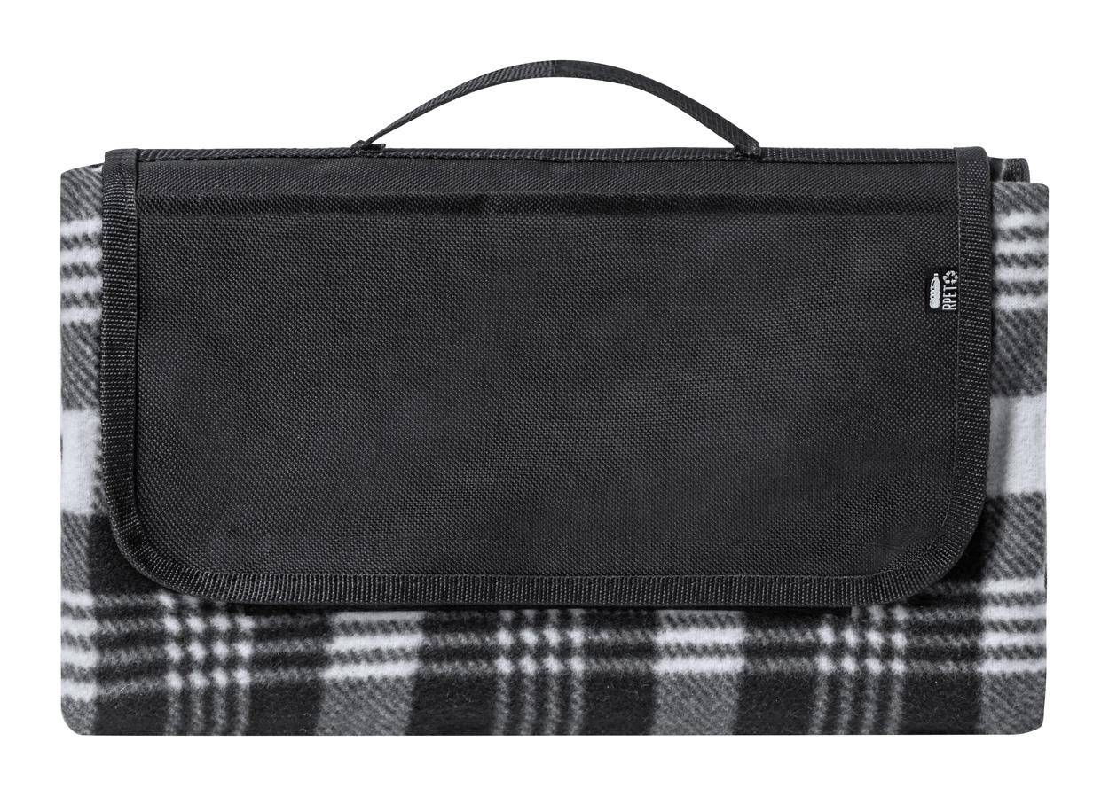 Zaralex RPET pikniková deka, čierna