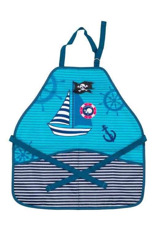 Zásterka na výtvarnú výchovu Ocean Pirate, viacfarebná