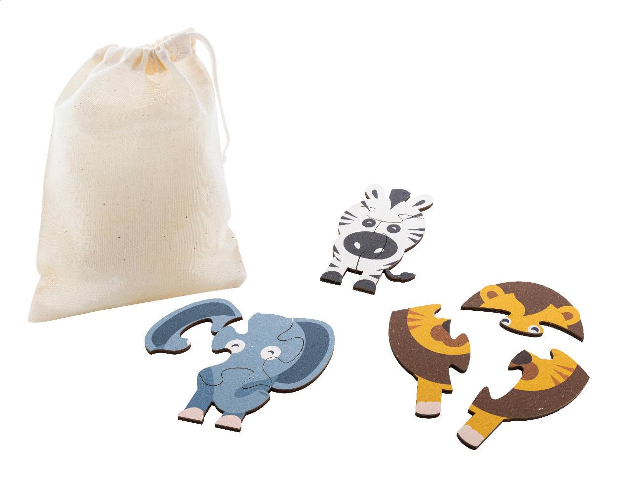 Zoofrik puzzle hra, zvieratá, viacfarebná