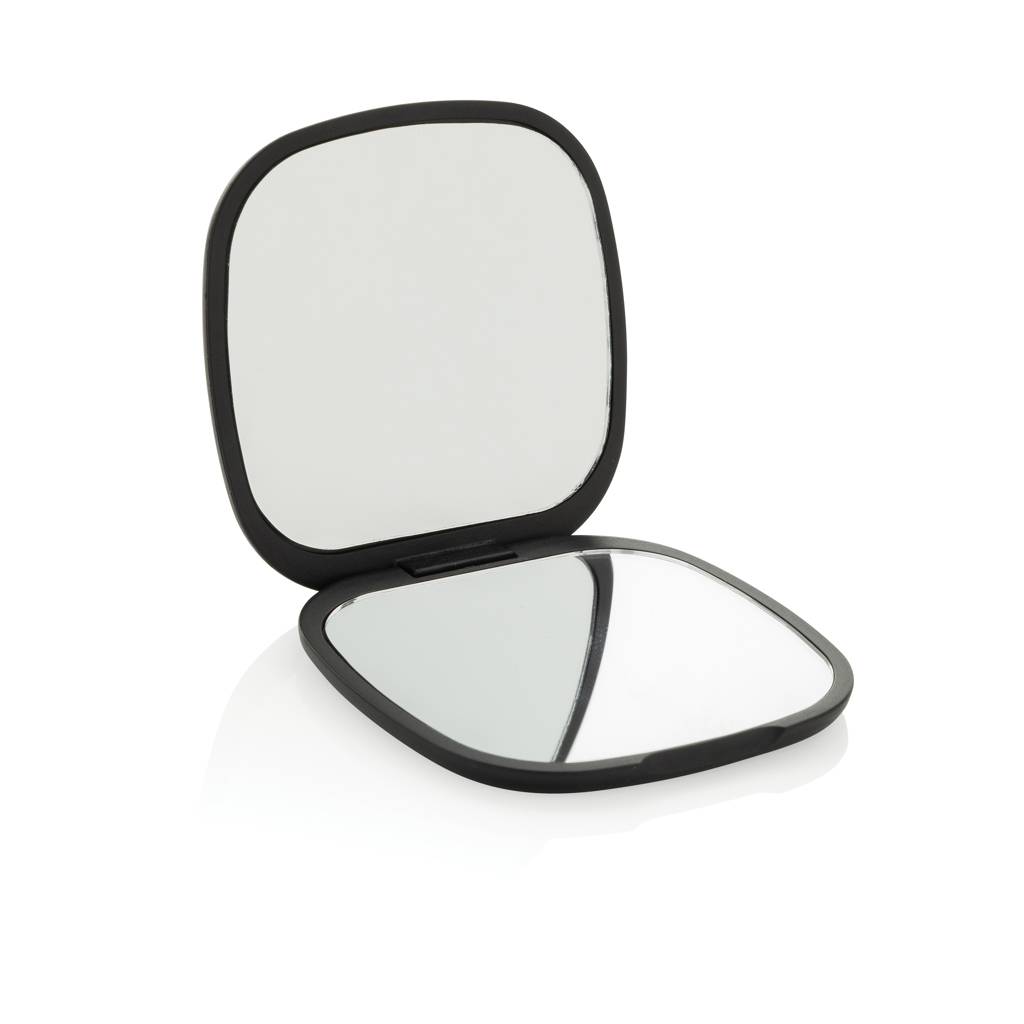 Zrkadlo na líčenie Reflecta RCS z recyklovaného plastu, čierna