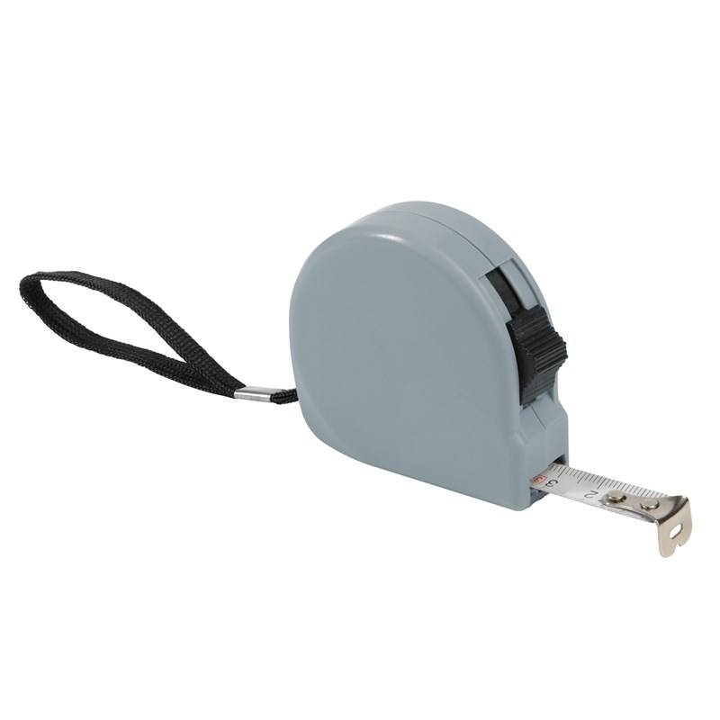 Zvinovací meter, 5 m, sivá