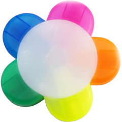 Obrázok ku produktu Zvýrazňovač s 5 farbami, viacfarebná