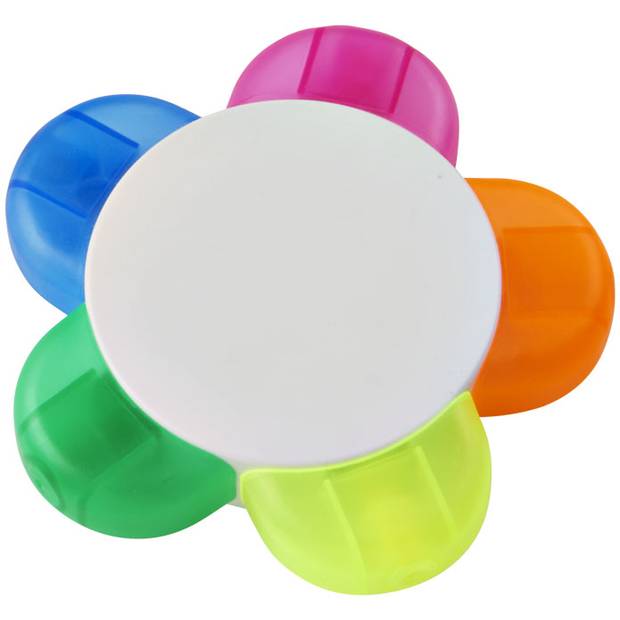 Zvýrazňovač v tvare kvietku, biela Zvýrazňovač v tvare kvietku, biela