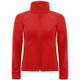 B&C | Hooded Softshell /women, Dámska 3-vrstvová softshellová bunda s kapucňou, červená, L