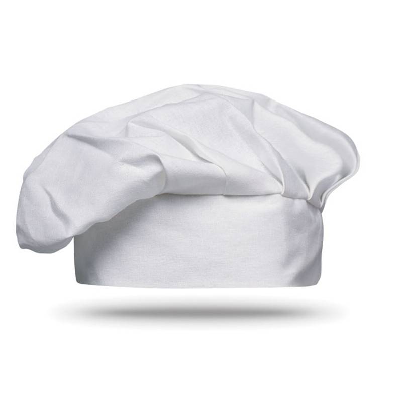 Laskin bavlněná kuchařská čepice, bílá