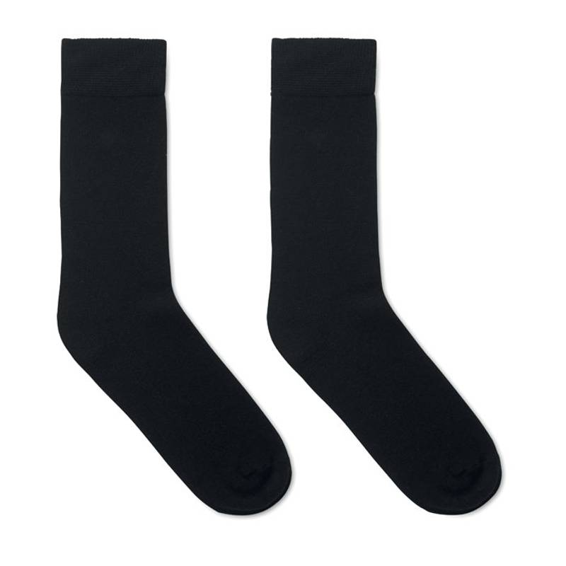 Ponožky v darčekovej krabičke, L, čierna