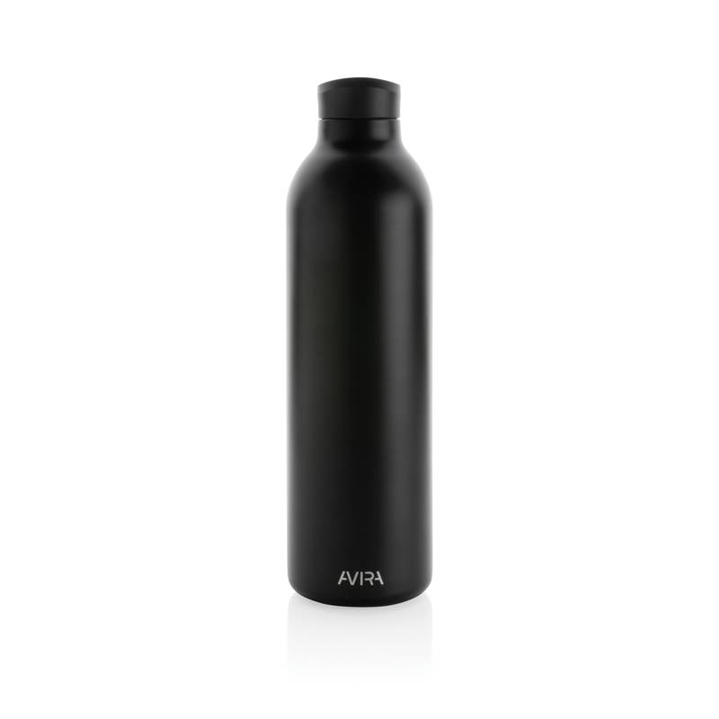 Termo fľaša Avira Avior 1l z RCS recyklovanej ocele, čierna