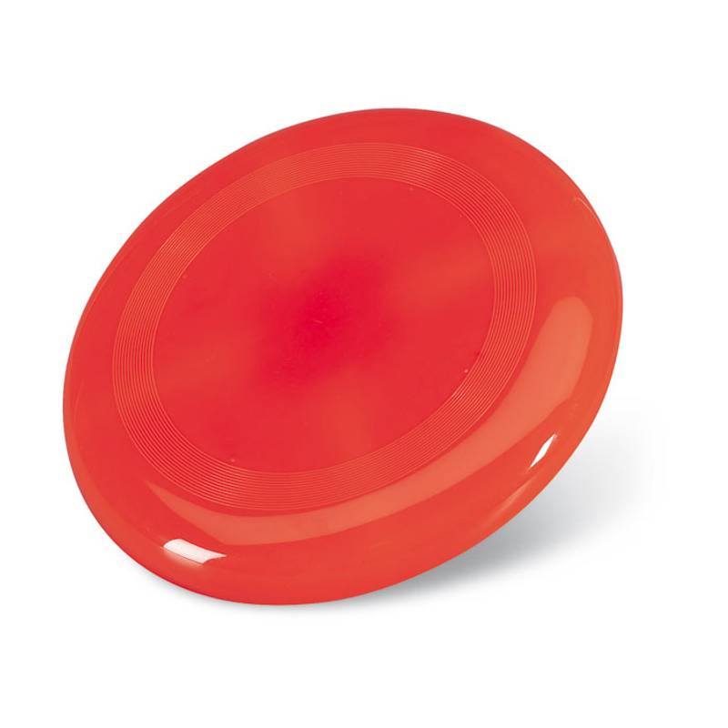 Plastový lietajúci tanier, 23 cm, červený