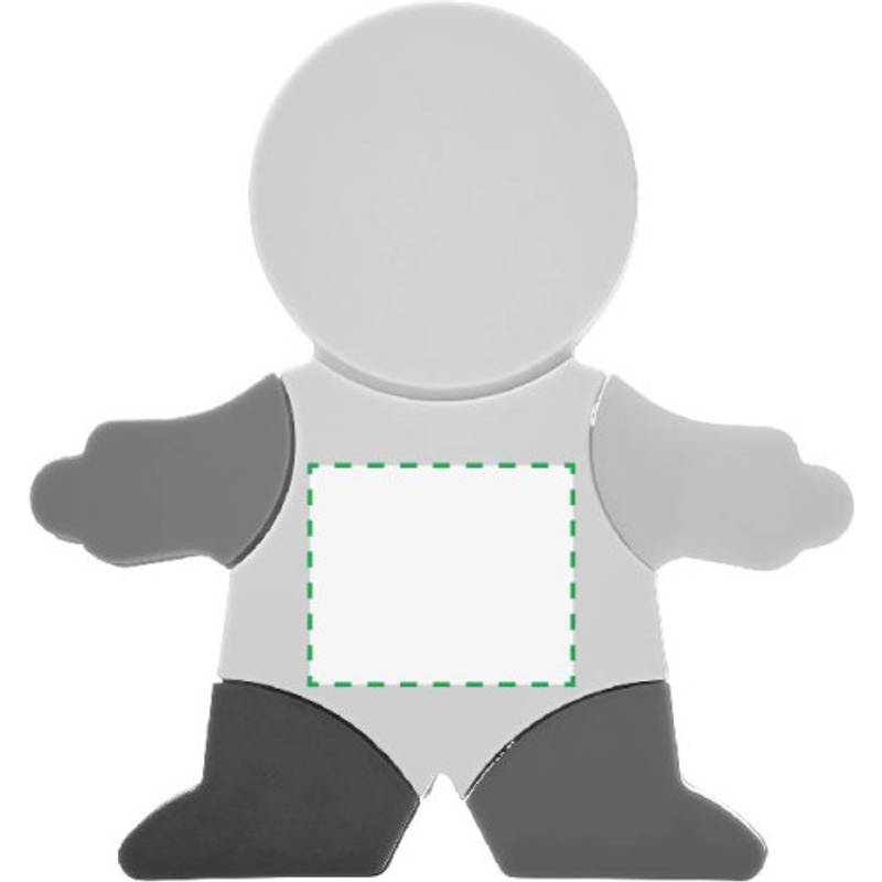 Zvýrazňovač a kartáček na klávesnici ve tvaru panáčka Zvýrazňovač a kartáček na klávesnici ve tvaru panáčka