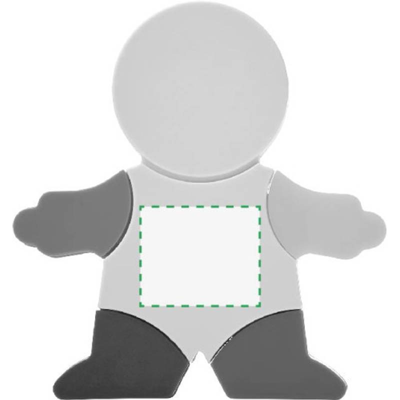 Zvýrazňovač a kartáček na klávesnici ve tvaru panáčka Zvýrazňovač a kartáček na klávesnici ve tvaru panáčka