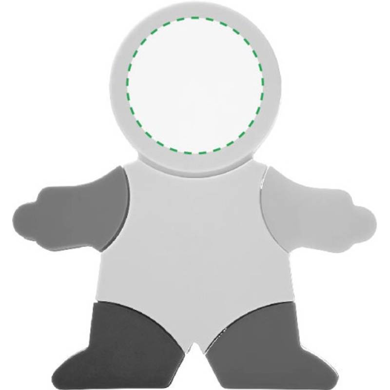 Zvýrazňovač a kartáček na klávesnici ve tvaru panáčka Zvýrazňovač a kartáček na klávesnici ve tvaru panáčka