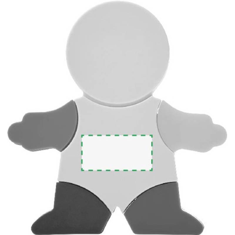 Zvýrazňovač a kartáček na klávesnici ve tvaru panáčka Zvýrazňovač a kartáček na klávesnici ve tvaru panáčka