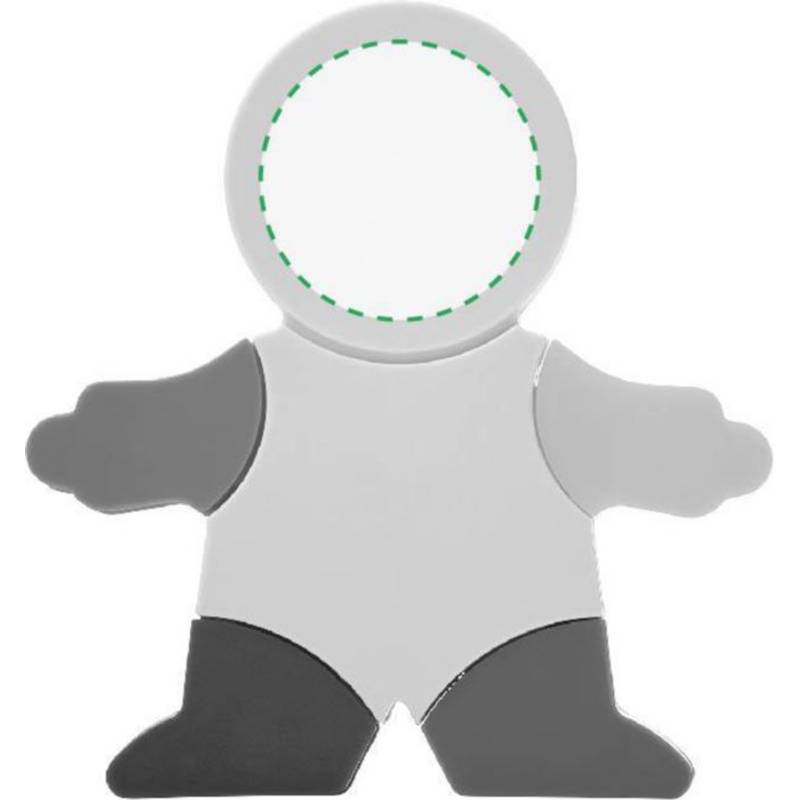 Zvýrazňovač a kartáček na klávesnici ve tvaru panáčka Zvýrazňovač a kartáček na klávesnici ve tvaru panáčka