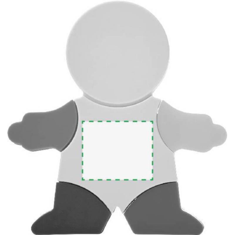 Zvýrazňovač a kartáček na klávesnici ve tvaru panáčka Zvýrazňovač a kartáček na klávesnici ve tvaru panáčka